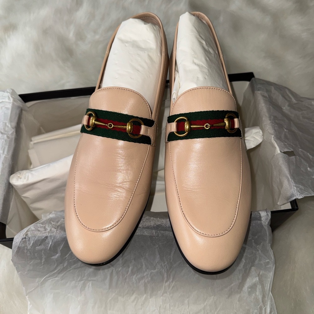 Gucci Horsebit Leather Loafer - Skin Rose